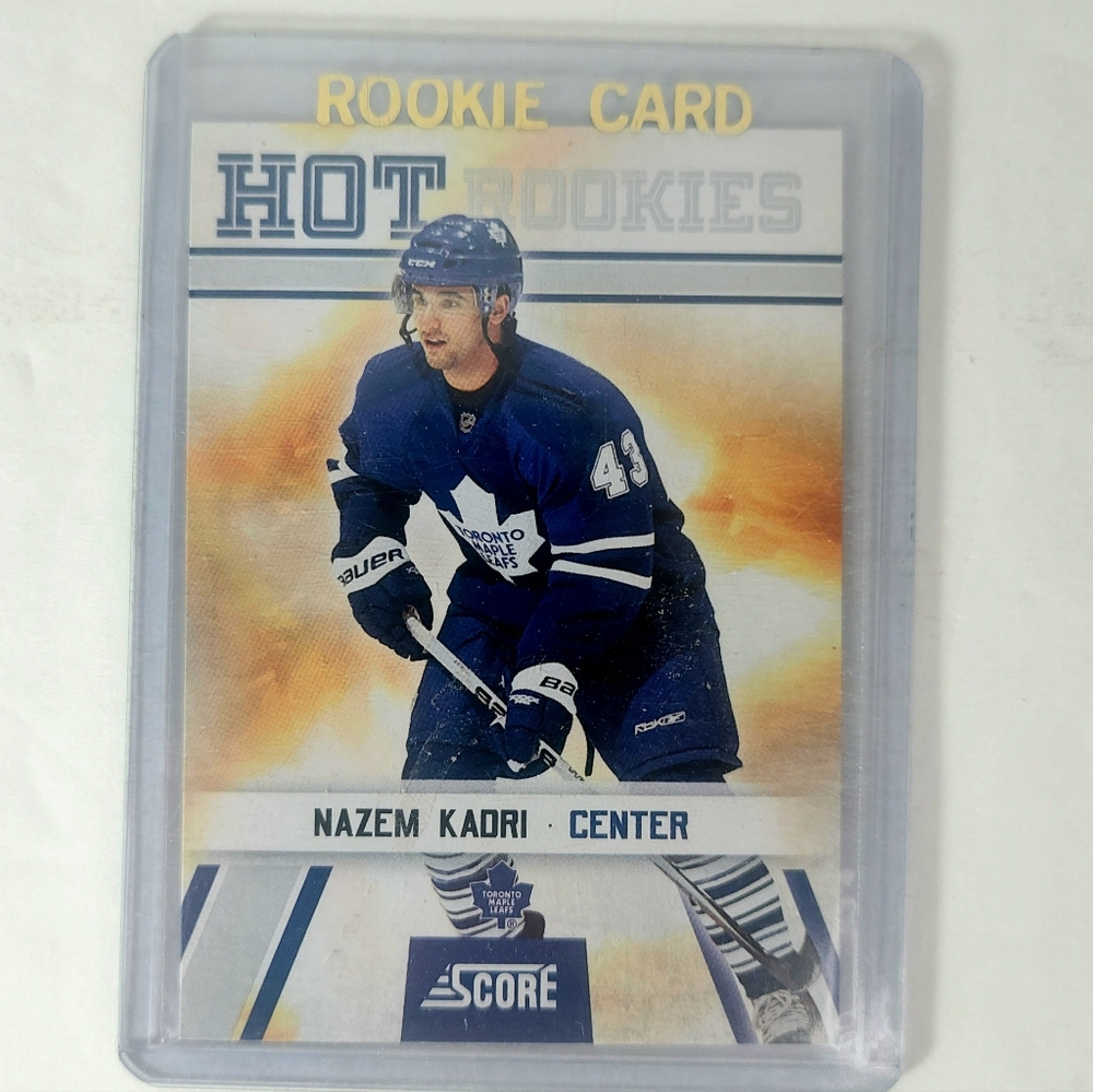 Nazem Kadri Panini Score Hot Rookies Hockey Card 2013/14 Toronto Maple Leafs